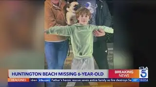 6-year-old found after going missing overnight in Huntington Beach