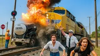 60 Deadliest Train Crashes Ever Caught on Camera - You Won