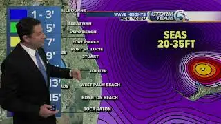 7 a.m. Monday Dorian updated