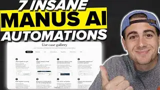 7 MIND BLOWING Use Cases For Manus AI (How To Use Manus AI For Beginners)