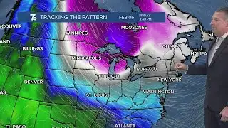 7 Weather 5am Update, Monday, February 2