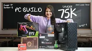 75K Gaming & Streaming PC Build 🔥 RTX 3060 | Perfect for Students