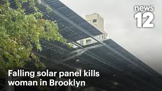 76-year-old woman fatally struck by falling solar panel | News 12