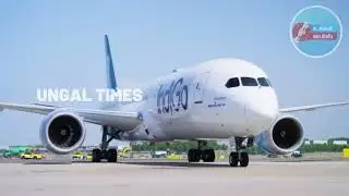 😮சென்னையில் இருந்து 77 பேருடன் புறப்பட்ட விமானம். | #ungaltimes #news #indigo #indigoflight #engine