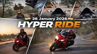 77th Republic Day Special 🇮🇳 | Epic Group Ride 2026  | Hyper Ride🔥  | Moto Vlog #03