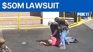 79-year-old US citizen pinned by ICE agents | FOX 11 LA