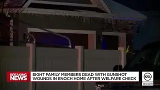 8 found dead in Enoch City home