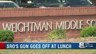 8th grader describes standing next to SRO when gun discharged at lunch