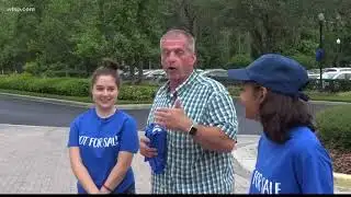 8th-graders fight human trafficking