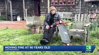 90-year-old trail runner breaks a Dipsea race record