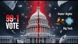 99-1: Senate Destroys AI Moratorium — States Take Back Control!