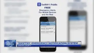 9OYS 6 PM - Lenoir Co. Gets New "Swift 911" Emergency Alert System