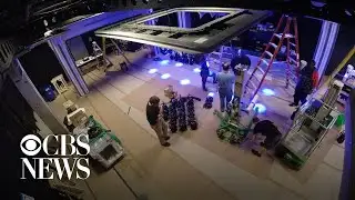 A behind-the-scenes look at the new CBS News D.C. studio