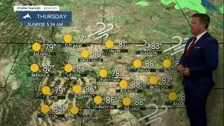 A bit cooler, but fire danger continues