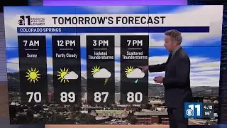 A Bit Cooler Wednesday