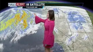 A calm and pleasant Thursday, tracking a big storm this weekend