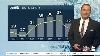 A chilly day; Inversions develop again- Tuesday, December 10