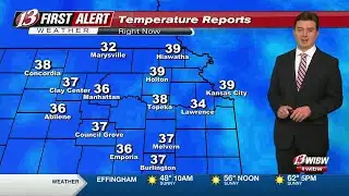 A chilly morning leads to a mild day