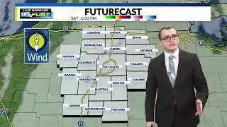 A cold afternoon with a few more flurries