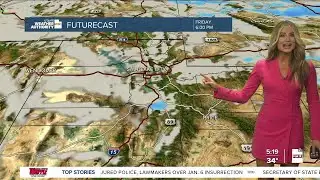 A few flurries! Friday, March 3