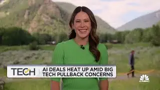 A.I. deals heat up amid big tech pullback concerns