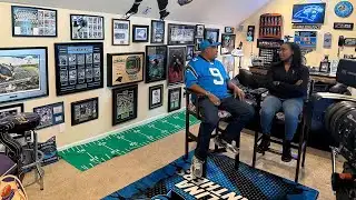 A look inside the ultimate Carolina Panthers man cave