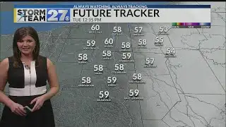 A mostly sunny, seasonable day