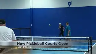 A new pickleball facility opened in Sun Prairie