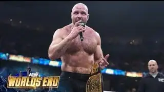 A SHOCKING U-TURN! NEW AEW Continental Champion Jon Moxley SPEAKS! | AEW Worlds End
