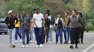 A South African student