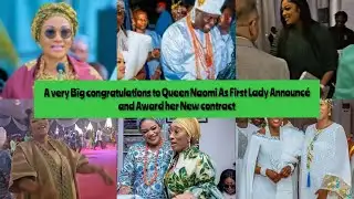 A very Bîg congratulations to Queen Naomi As first Lady Announcé and Award her New contract
