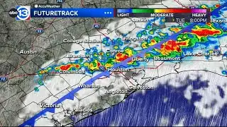 A warm and wet day ahead as a cold front moves through Tuesday evening