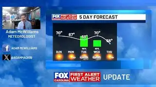 A warm Sunday on tap, but not quite record-breaking