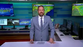 A weak cold front arrives tonight