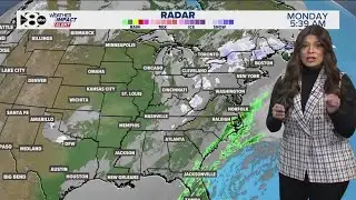 A widespread winter storm moves through the northeast, and bitter cold sticks around