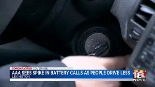 AAA Bluegrass reports spike in car battery problems as Kentuckians stay home