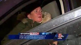 AAA flooded with calls for dead car batteries