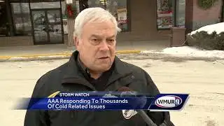 AAA responds to battery issues, flat tires