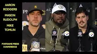 Aaron Rodgers, Mason Rudolph Postgame PRESS CONFERENCE vs. Bears "NO LONGER OWN THE BEARS"