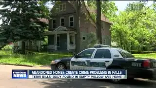 Abandoned homes create crime problems in Niagara Falls