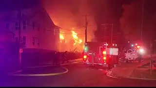 Abandoned house on Gilbert incinerated