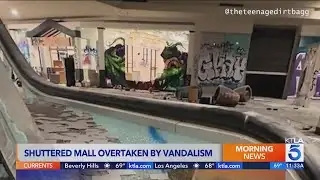 Abandoned Southern California mall has been overrun by vandals