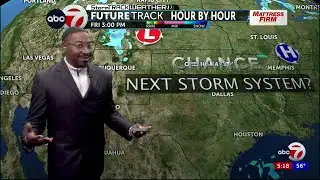 ABC-7 StormTrack Weather: Brief cooldown Monday night, warming up midweek