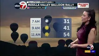 ABC-7 StormTrack Weather: Cold morning, warm calm comfortable afternoon