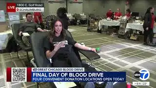 ABC7 Chicago: GCBD 6 p.m. Cheryl Scott blood donation live interview