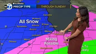 ABC7 Chicago weather: Winter Storm Watch to go into effect for weekend with snow storm forecast