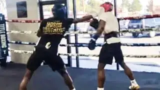 Abdullah Mason vs Floyd Schofield SPARRING LEAK
