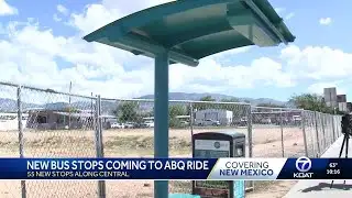 ABQ Ride adding shelters to bus stops