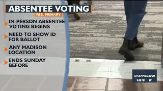 Absentee voting in Madison begins
