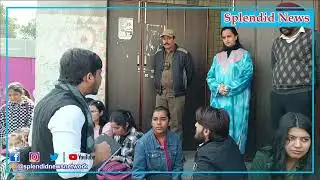 ABVP JU Holds a strong protest against the University administration.